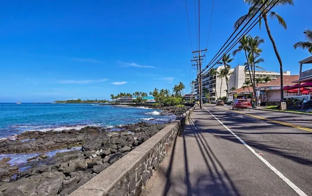 Ocean View 2 Bedroom Downtown Condo Condo Καϊλούα-Κόνα